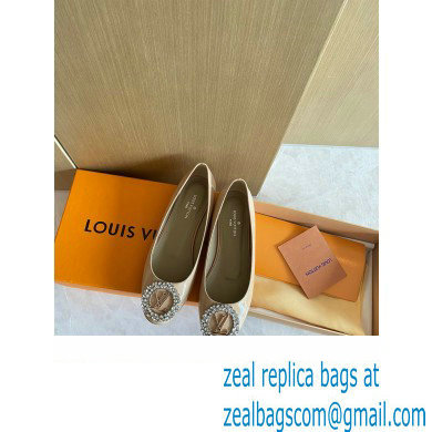 Louis Vuitton LV Circle Madeleine Ballerinas Patent Nude