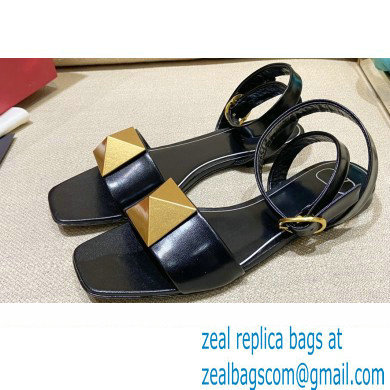 Valentino ONE STUD Flat sandals Black 2022