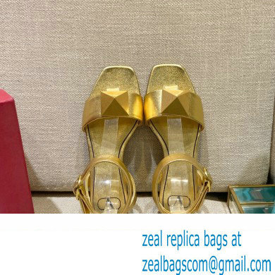 Valentino ONE STUD Flat sandals Gold 2022