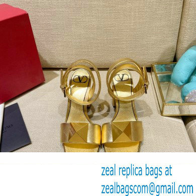 Valentino ONE STUD Heel sandals Gold 2022