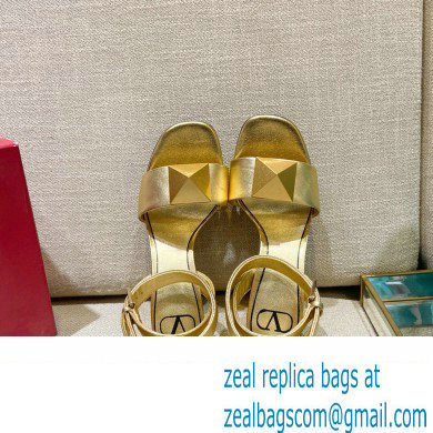 Valentino ONE STUD Heel sandals Gold 2022
