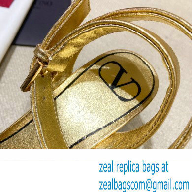 Valentino ONE STUD Heel sandals Gold 2022