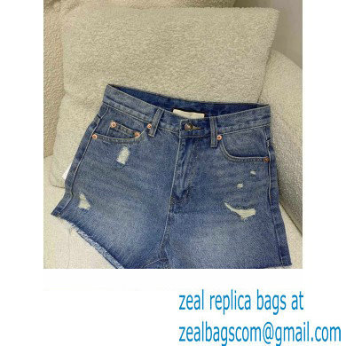 gucci 100 aniversary Denim Mini Shorts 2022