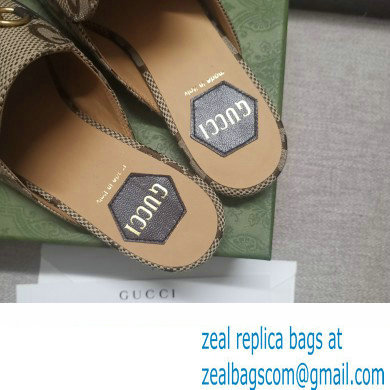 gucci Women's jumbo GG Princetown slipper beige
