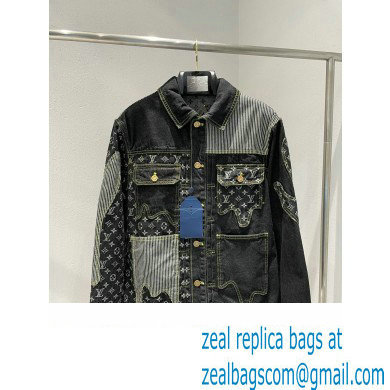 louis vuitton Monogram Crazy Denim Workwear Jacket 2022 - Click Image to Close