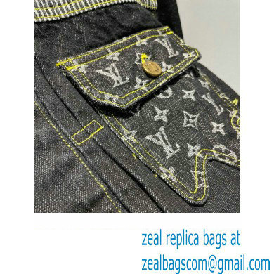 louis vuitton Monogram Crazy Denim Workwear Jacket 2022 - Click Image to Close