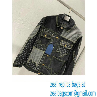 louis vuitton Monogram Crazy Denim Workwear Jacket 2022