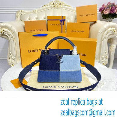 louis vuitton denim CAPUCINES BB bag M59430 - Click Image to Close