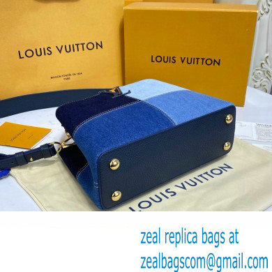 louis vuitton denim CAPUCINES BB bag M59430