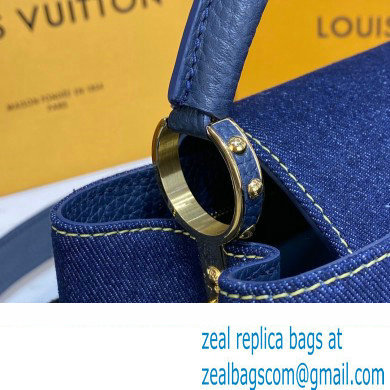 louis vuitton denim CAPUCINES BB bag M59430 - Click Image to Close