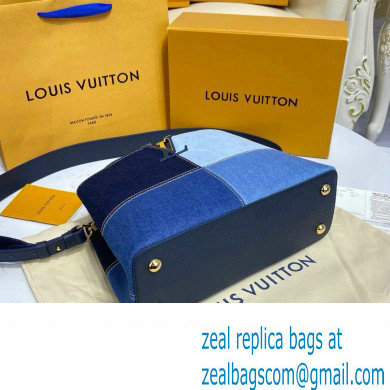 louis vuitton denim CAPUCINES MM bag M59430 - Click Image to Close