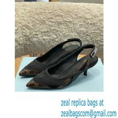 louis vuitton monogram canvas Archlight Slingback Pumps 2022