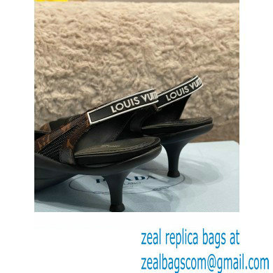 louis vuitton monogram canvas Archlight Slingback Pumps 2022 - Click Image to Close