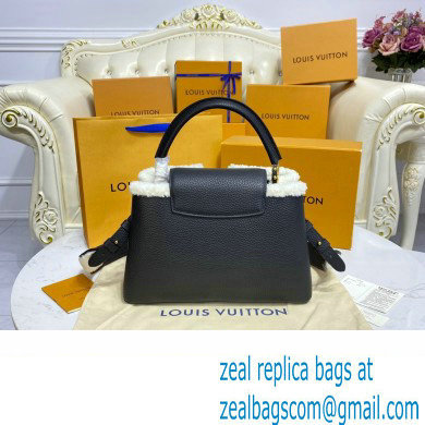 louis vuitton shearling Capucines BB/mm bag m59073 - Click Image to Close