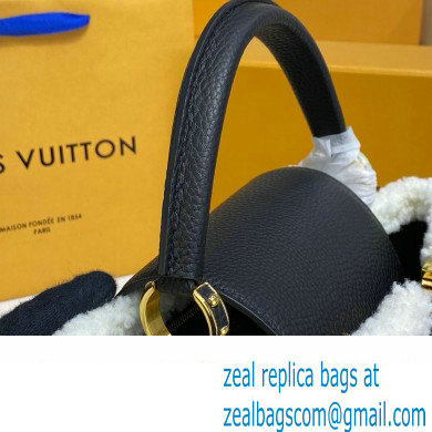 louis vuitton shearling Capucines BB/mm bag m59073