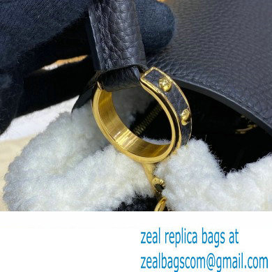 louis vuitton shearling Capucines BB/mm bag m59073