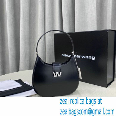 Alexander Wang W Legacy Large Hobo Bag In Leather Black 2022 - Click Image to Close