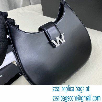 Alexander Wang W Legacy Large Hobo Bag In Leather Black 2022