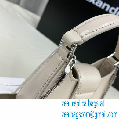 Alexander Wang W Legacy Micro Hobo Bag In Leather Creamy 2022 - Click Image to Close