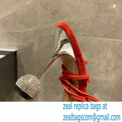 Aquazzura Heel 8.5cm PVC Nights Pumps Red 2022 - Click Image to Close