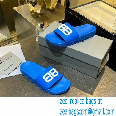 Balenciaga Piscine Pool Slides Sandals 105 2022 - Click Image to Close