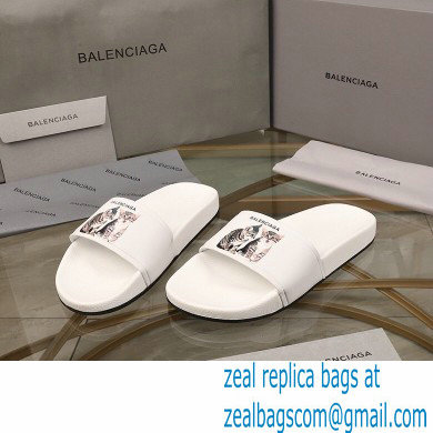 Balenciaga Piscine Pool Slides Sandals 15 2022