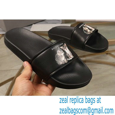 Balenciaga Piscine Pool Slides Sandals 18 2022 - Click Image to Close