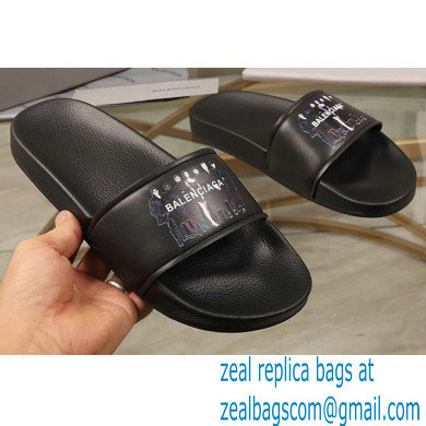 Balenciaga Piscine Pool Slides Sandals 20 2022