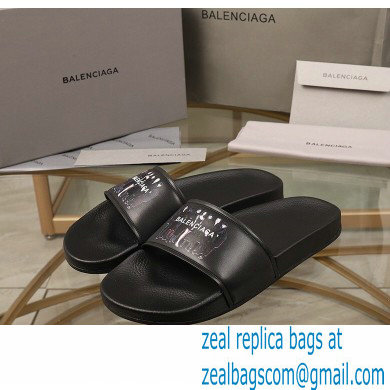 Balenciaga Piscine Pool Slides Sandals 20 2022