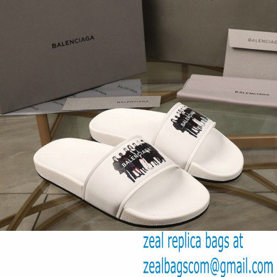 Balenciaga Piscine Pool Slides Sandals 21 2022