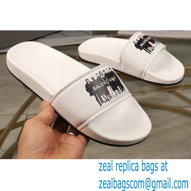 Balenciaga Piscine Pool Slides Sandals 21 2022
