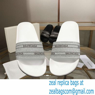 Balenciaga Piscine Pool Slides Sandals 37 2022