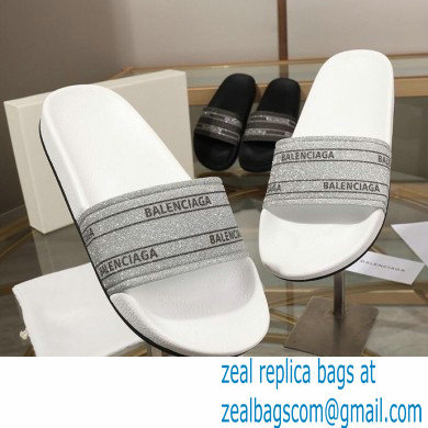 Balenciaga Piscine Pool Slides Sandals 37 2022 - Click Image to Close