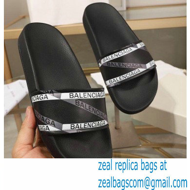 Balenciaga Piscine Pool Slides Sandals 38 2022 - Click Image to Close