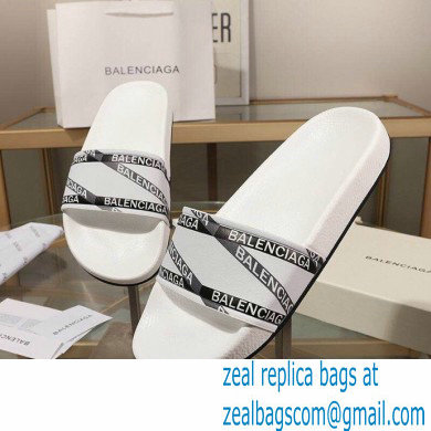 Balenciaga Piscine Pool Slides Sandals 39 2022