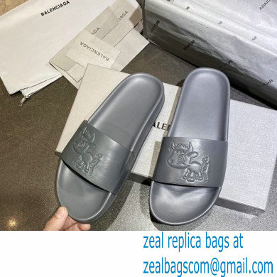 Balenciaga Piscine Pool Slides Sandals 47 2022 - Click Image to Close