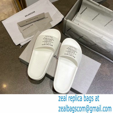 Balenciaga Piscine Pool Slides Sandals 50 2022 - Click Image to Close