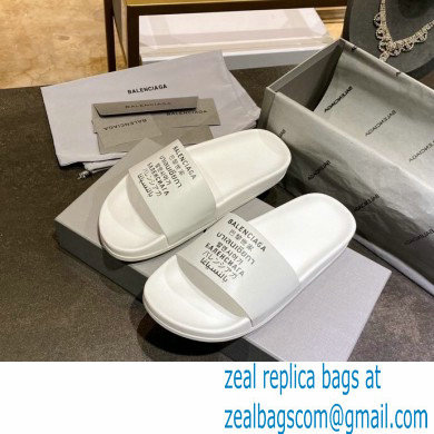 Balenciaga Piscine Pool Slides Sandals 50 2022 - Click Image to Close