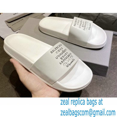 Balenciaga Piscine Pool Slides Sandals 50 2022 - Click Image to Close