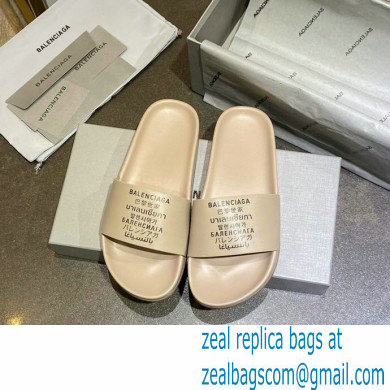 Balenciaga Piscine Pool Slides Sandals 53 2022 - Click Image to Close