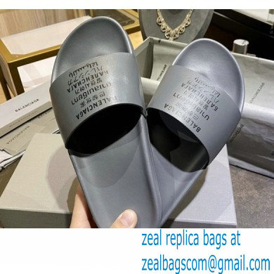 Balenciaga Piscine Pool Slides Sandals 54 2022