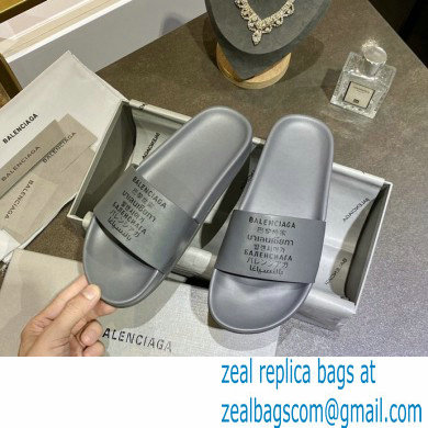 Balenciaga Piscine Pool Slides Sandals 54 2022