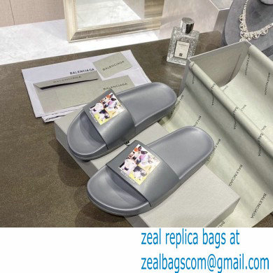 Balenciaga Piscine Pool Slides Sandals 63 2022 - Click Image to Close