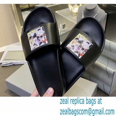 Balenciaga Piscine Pool Slides Sandals 65 2022 - Click Image to Close