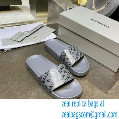 Balenciaga Piscine Pool Slides Sandals 69 2022 - Click Image to Close