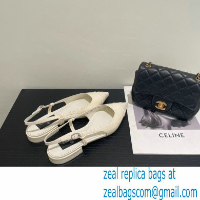 Chanel Open Shoes G38731 Patent White 2022