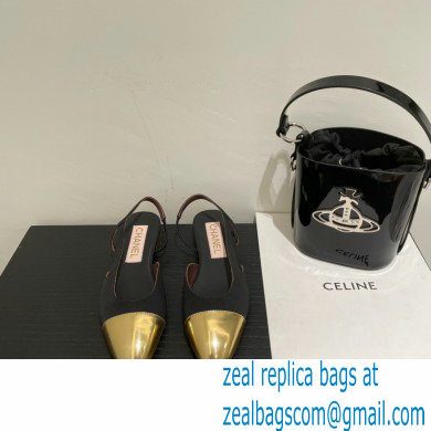 Chanel Slingbacks G31319 Black/Gold 2022