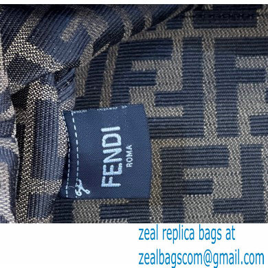 Fendi First Medium Suede Bag Gray with Karligraphy Embroidery 2022 - Click Image to Close