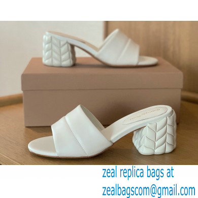 Gianvito Rossi Heel 6cm FLOREA Mules White 2022