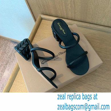 Gianvito Rossi Heel 6cm FLOREA Slip-on Mules Black 2022